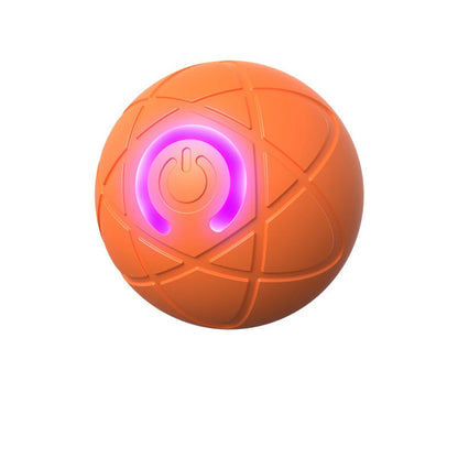 Interactive Bouncing Ball for Dogs | Self-Moving & Direction-Changing, LED Lights, USB Rechargeable for Indoor Chase & Play