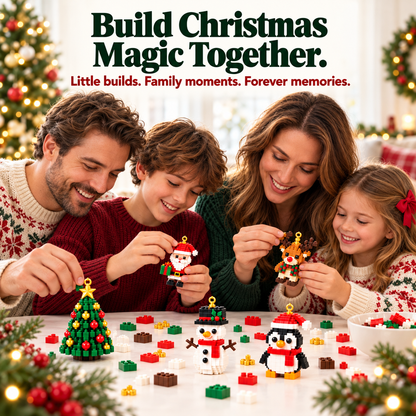 First 100 Customers Get 80% OFF!| 💫💫24-Day Christmas Building Block Advent Calendar For Kids & Families👨‍👩‍👧‍👦