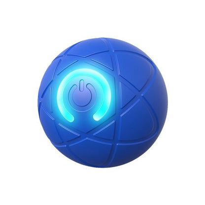 Interactive Bouncing Ball for Dogs | Self-Moving & Direction-Changing, LED Lights, USB Rechargeable for Indoor Chase & Play