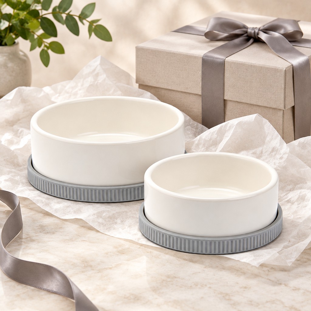 Conceptual gift presentation, real packaging unverified