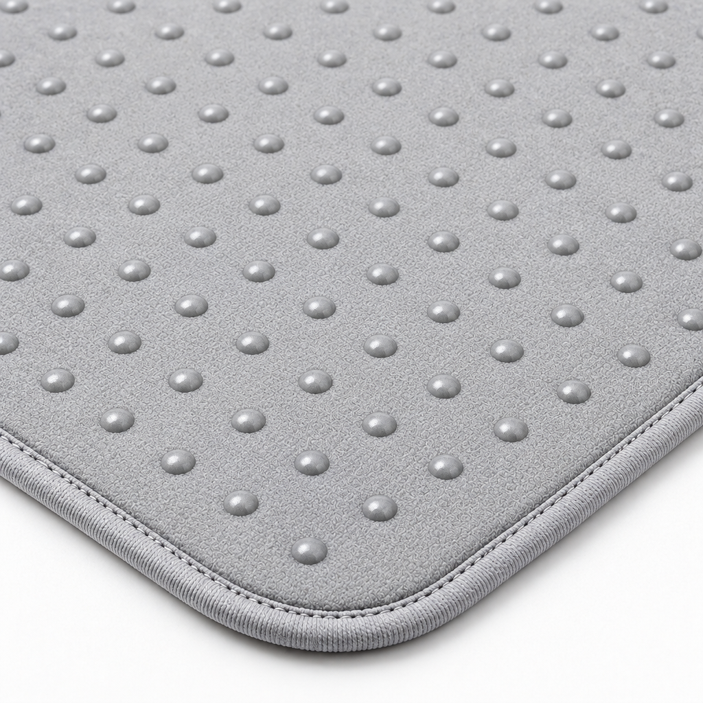 Close-up of raised dot texture
