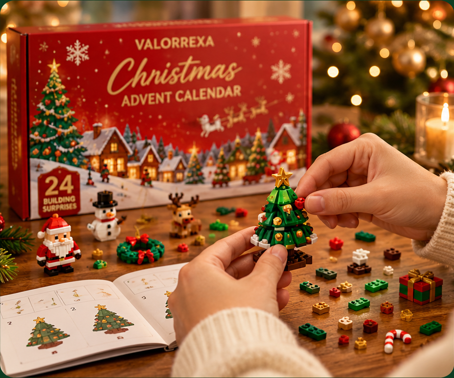 Building a Christmas brick ornament